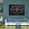 "Love Forever & Ever" Couple Wall Art