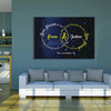 "Love Forever & Ever" Couple Wall Art