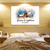 Customized Couple Sweet Home Canvas