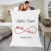 Eternal Love Couples Blanket