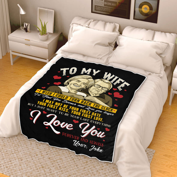 "To My Life" Premium Personalized Blanket