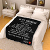 To My Girlfriend Love Personalized Blanket