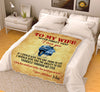 TO MY WIFE PREMIUM PERSONALIZED BLANKET